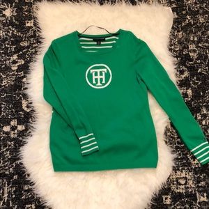 Green Tommy Hilfiger Sweater